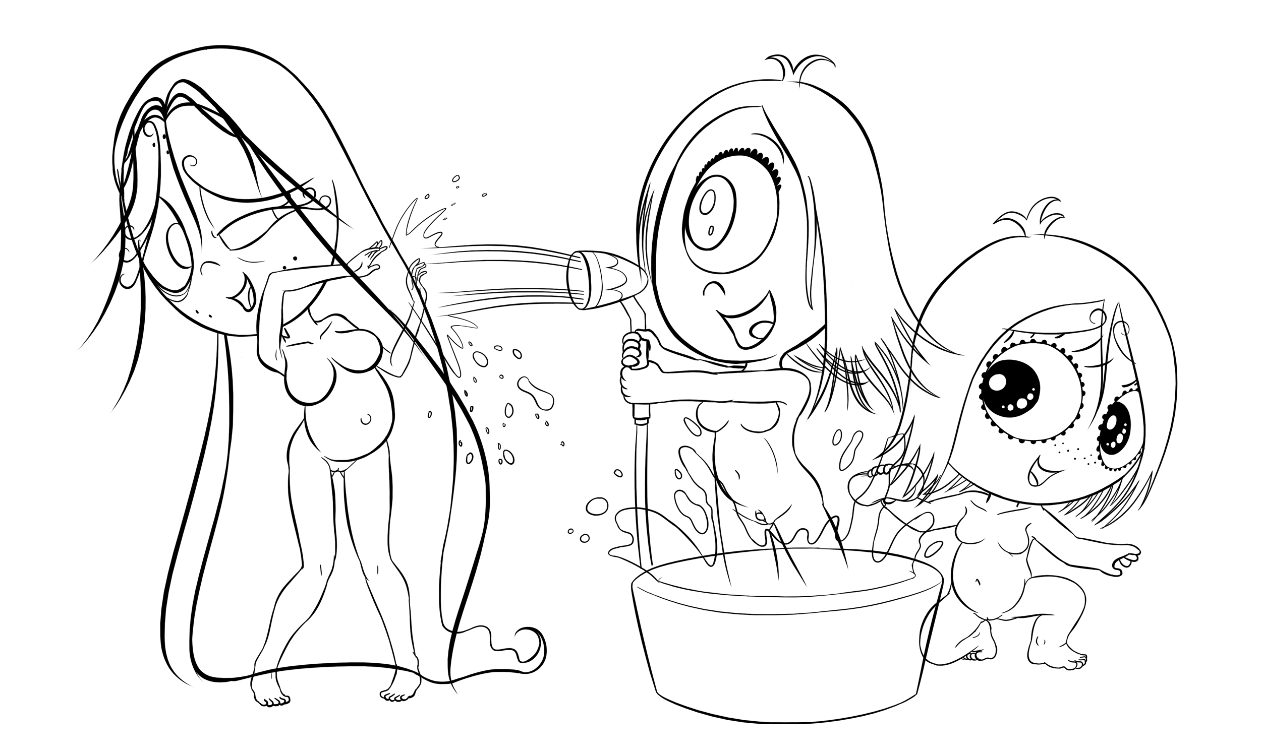 Rule34 – If it exists, there is porn of it / empty-10, banshee, iris (ruby gloom), misery, ruby gloom / 157506