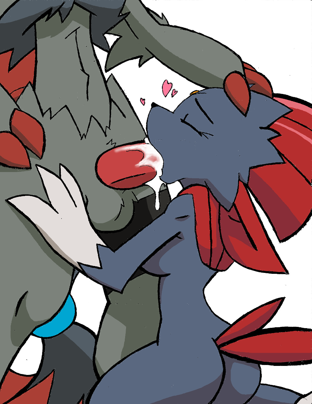 Rule34 – If it exists, there is porn of it / johnithanial, weavile, zoroark / 157529