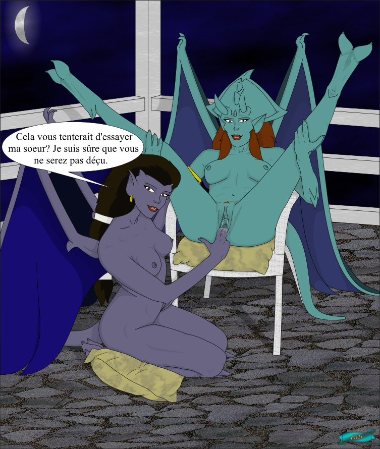 Rule34 – If it exists, there is porn of it / fab3716, angela (gargoyles), ophelia (gargoyles) / 157998