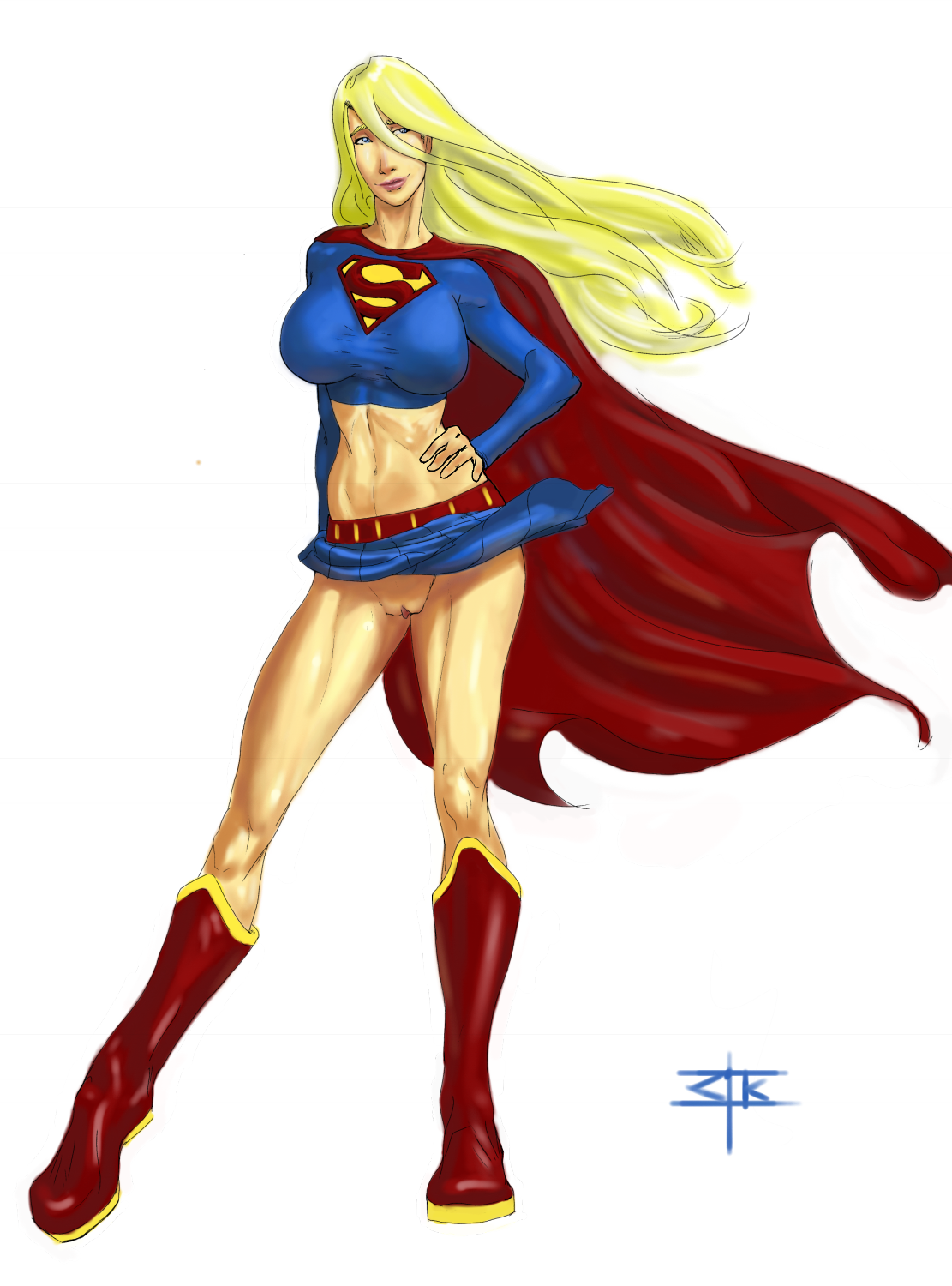 Rule34 – If it exists, there is porn of it / pee-kay, supergirl / 158290
