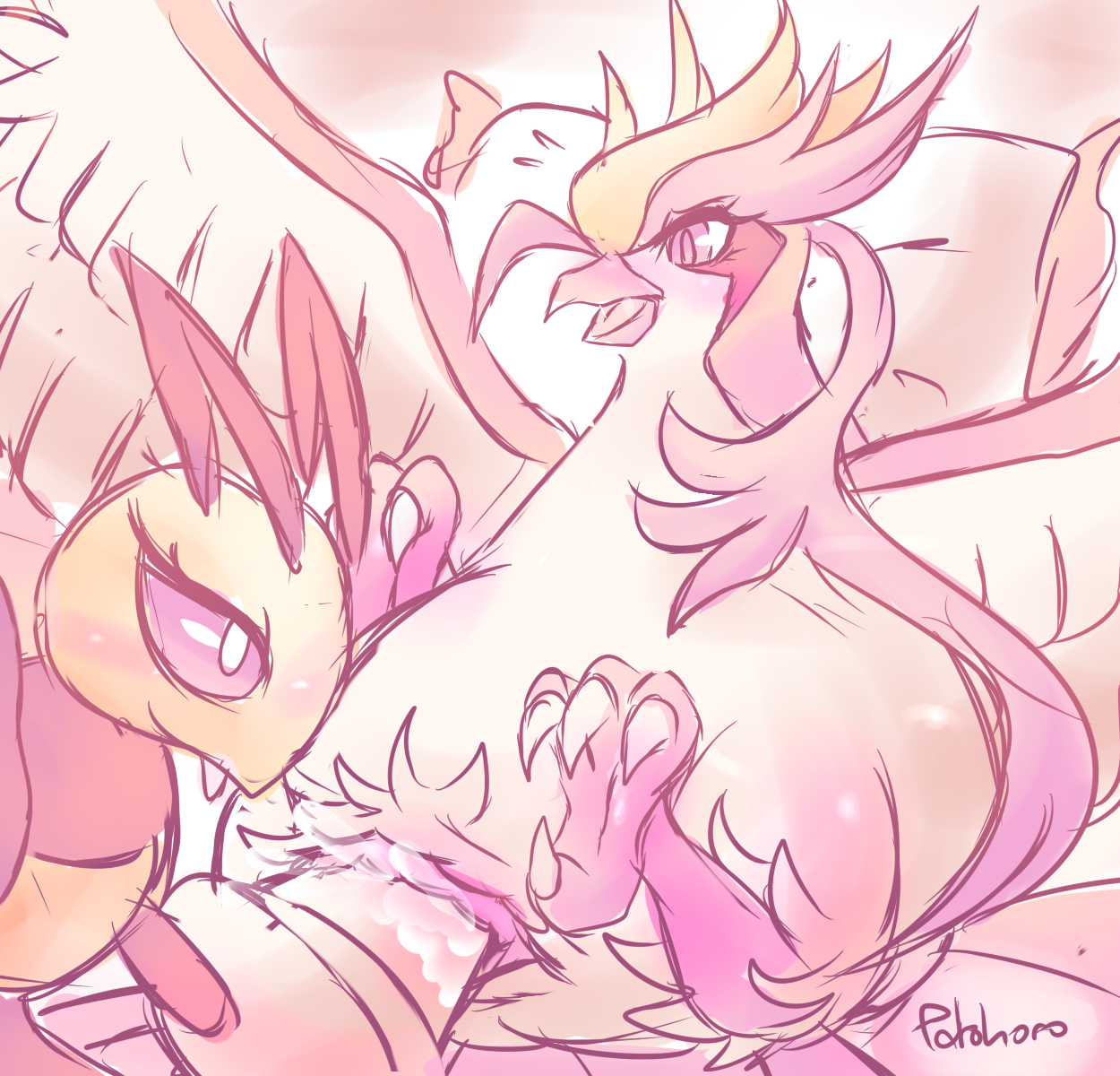 Rule34 – If it exists, there is porn of it / beedrill, pidgeot / 158313