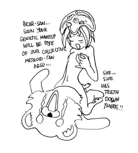 Rule34 – If it exists, there is porn of it / metroid (creature), pedobear / 158516