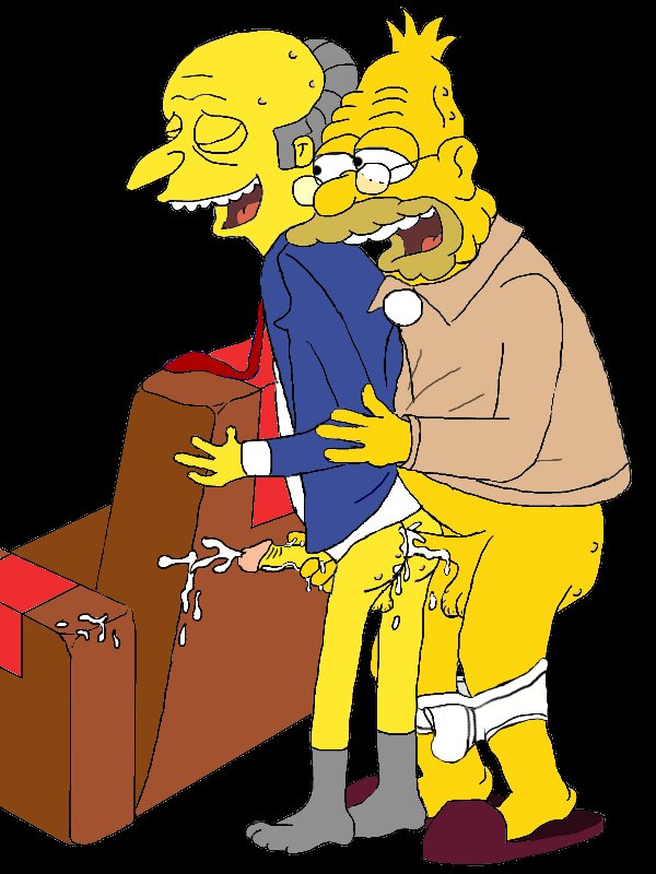 Rule34 – If it exists, there is porn of it / abraham simpson, montgomery burns / 158996