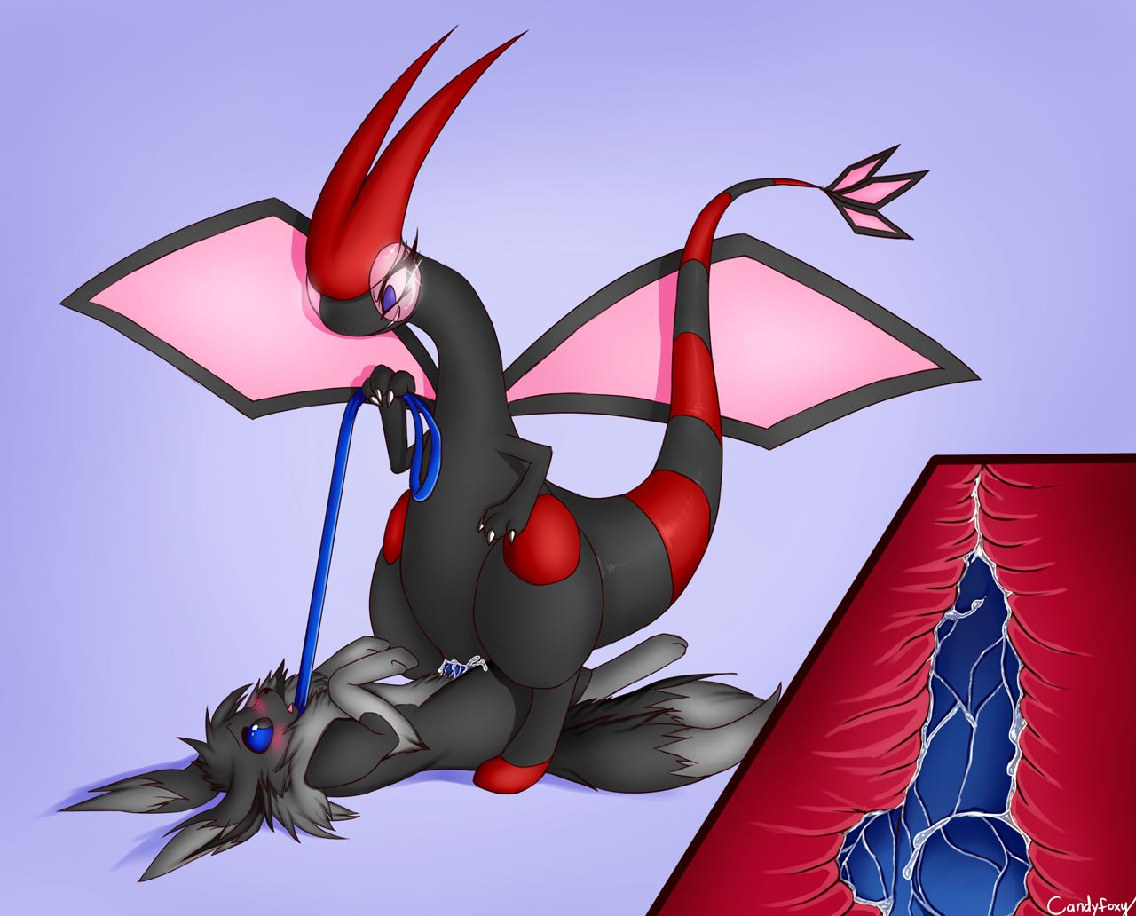 Rule34 – If it exists, there is porn of it / candyfoxy, eevee, flygon, original character / 159037