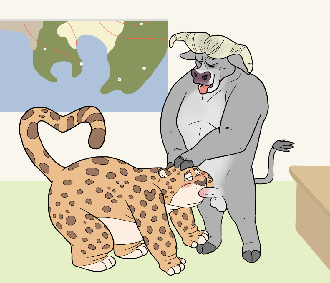 Rule34 – If it exists, there is porn of it / benjamin clawhauser, chief bogo / 159358