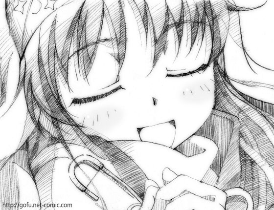 gofu, index (toaru majutsu no index), toaru majutsu no index, traditional media, 00s, greyscale, monochrome, sketch, solo