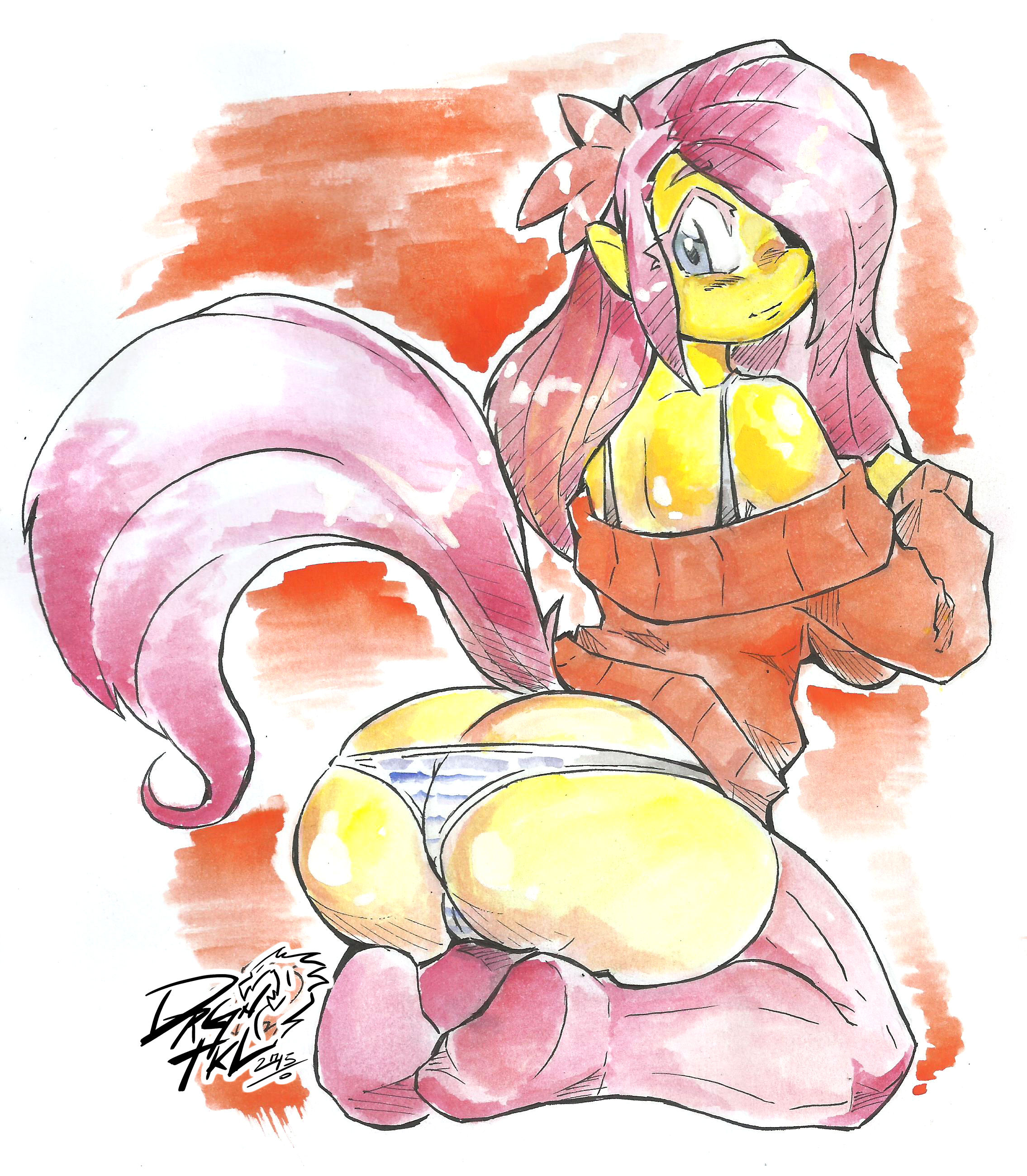 Rule34 – If it exists, there is porn of it / dragoontequila, fluttershy (mlp) / 159803