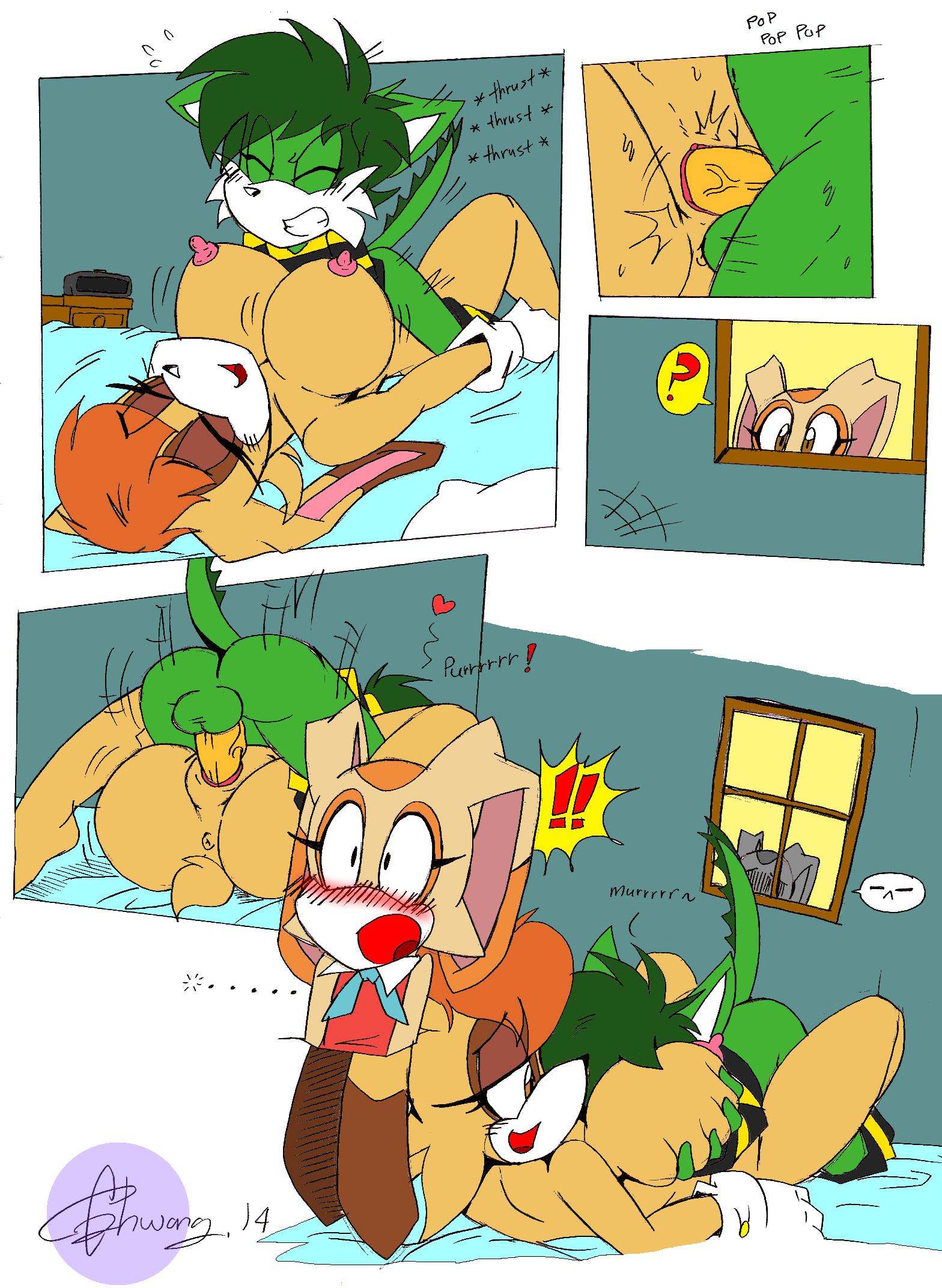 Rule34 – If it exists, there is porn of it / akatsukishiranui-fox, cream the rabbit, vanilla the rabbit / 160321