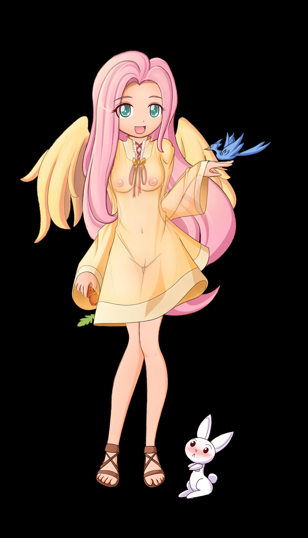 Rule34 – If it exists, there is porn of it / seiryuga, angel bunny, fluttershy (mlp) / 160398