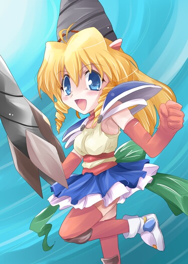 akudama geku, ruridou dorisu, d4 princess, 1990s (style), 1girl, drill, drill hair, female focus, retro artstyle, skirt, solo, thighhighs