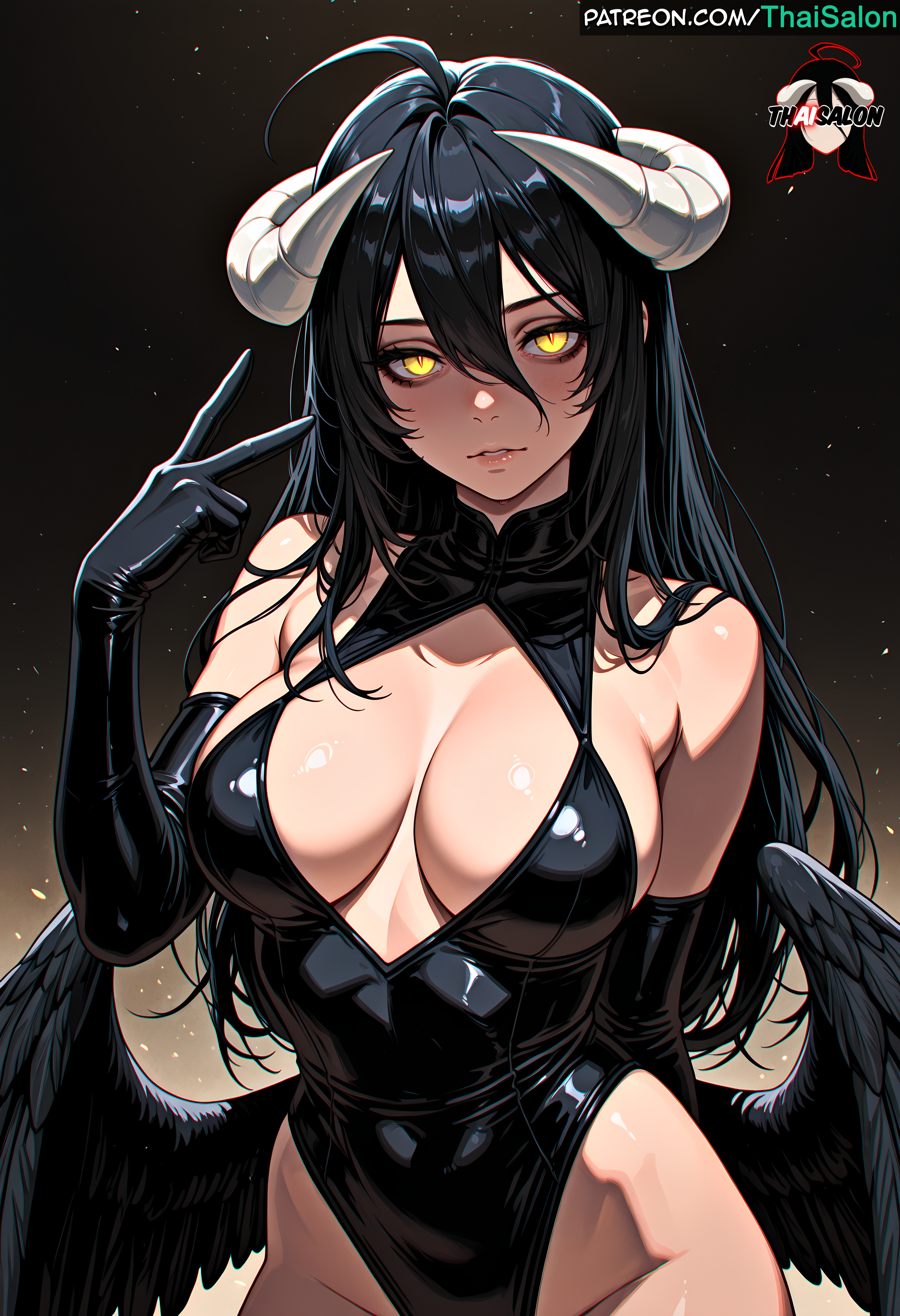 Rule34 – If it exists, there is porn of it / albedo (overlord) / 8664957