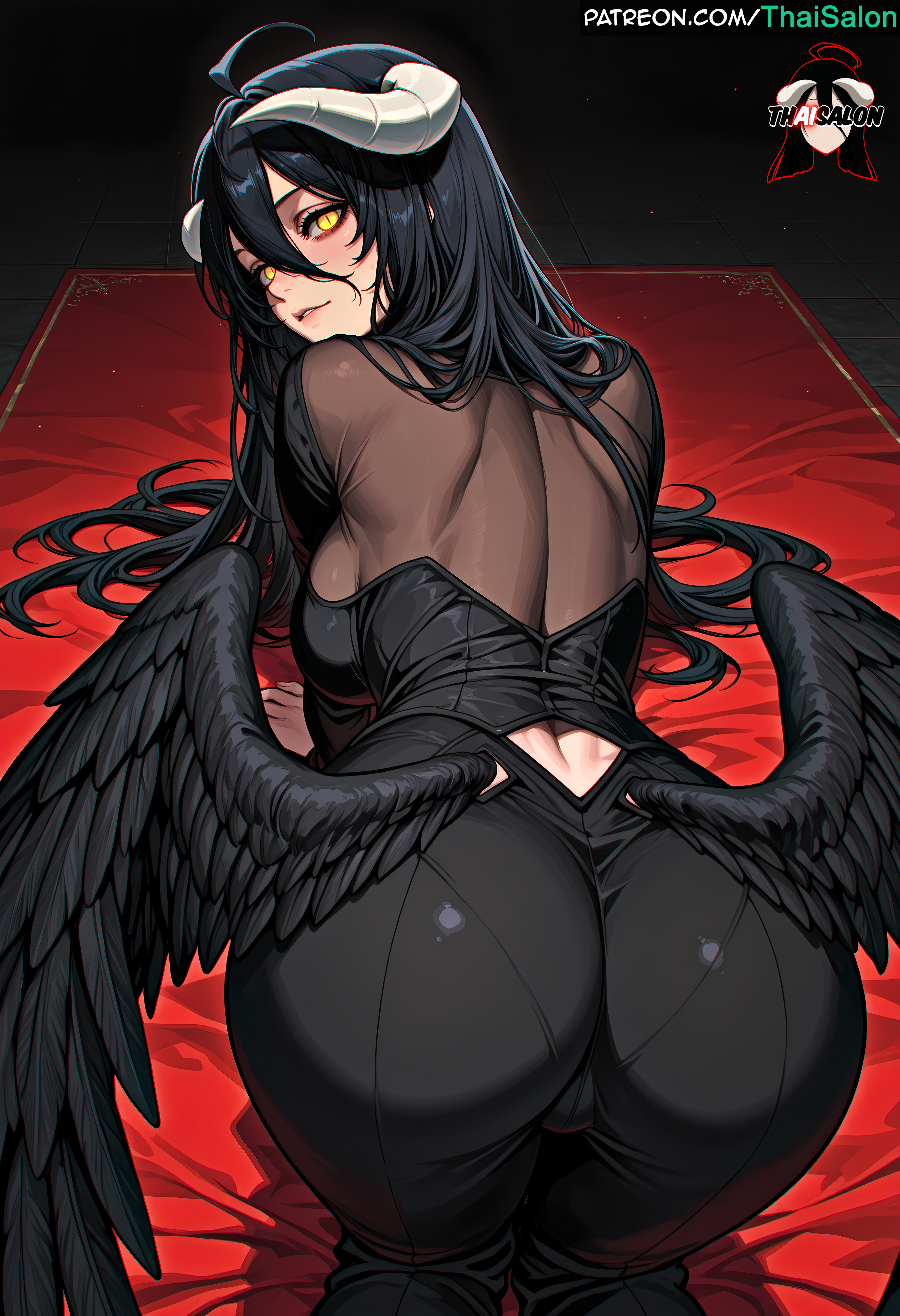 Rule34 – If it exists, there is porn of it / albedo (overlord) / 8664954