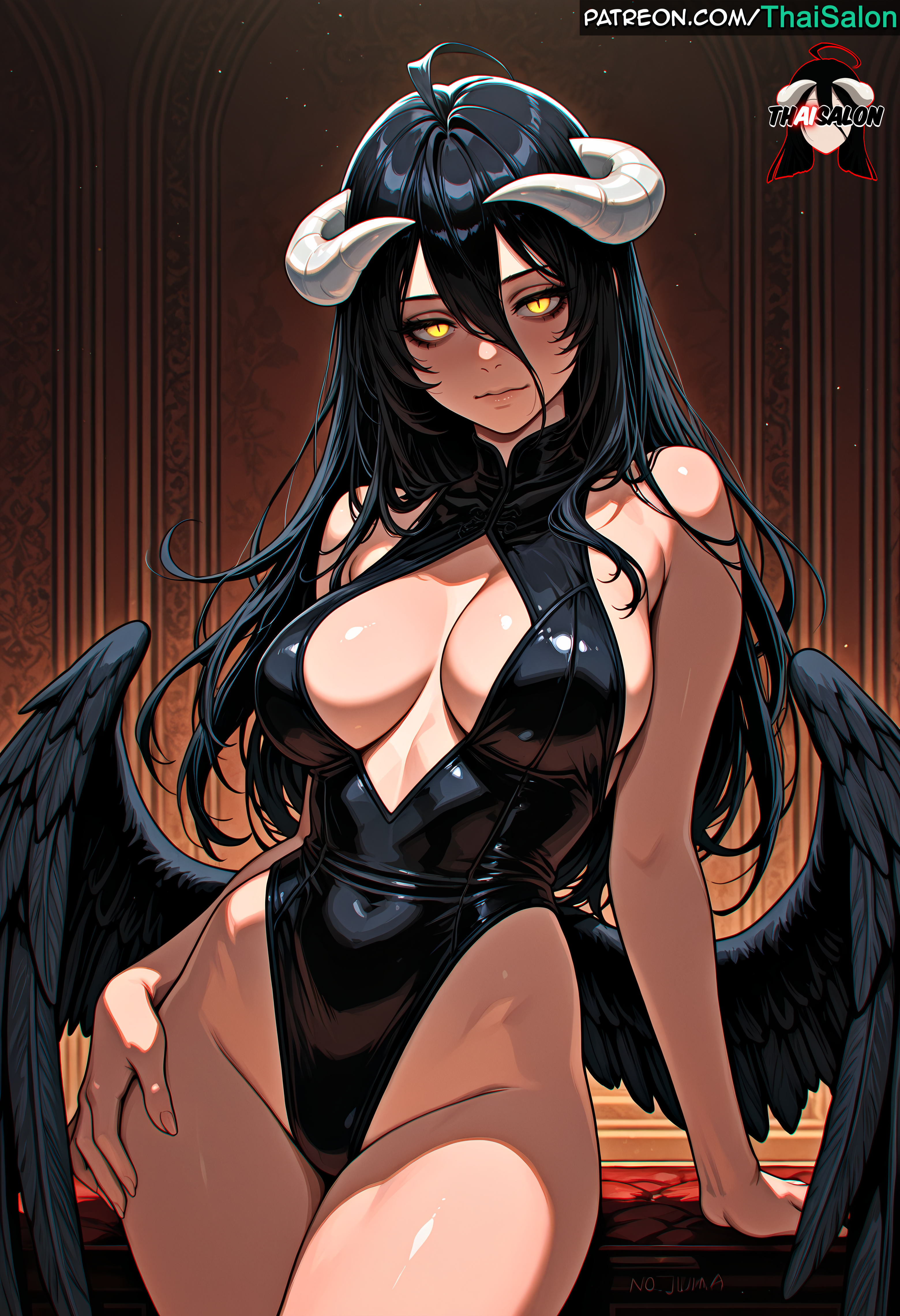 Rule34 – If it exists, there is porn of it / albedo (overlord) / 8664953