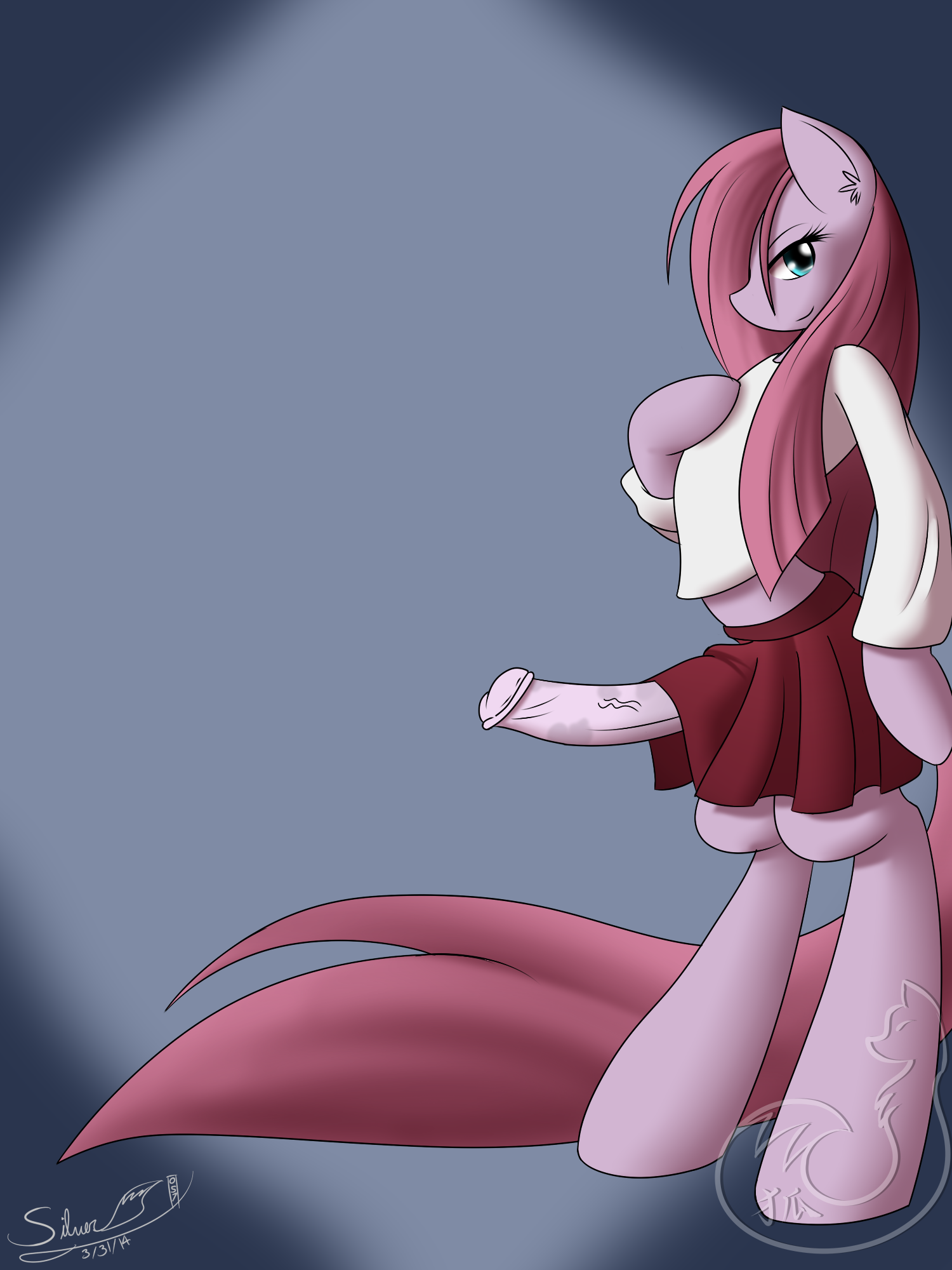 Rule34 – If it exists, there is porn of it / silverfox057, pinkamena (mlp), pinkie pie (mlp) / 160634