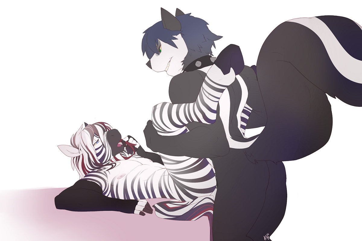 Rule34 – If it exists, there is porn of it / patto, gothicskunk, stripes (character) / 160679