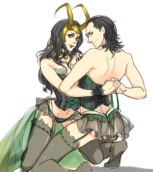 Rule34 – If it exists, there is porn of it / lady loki, loki, loki (marvel) / 160928