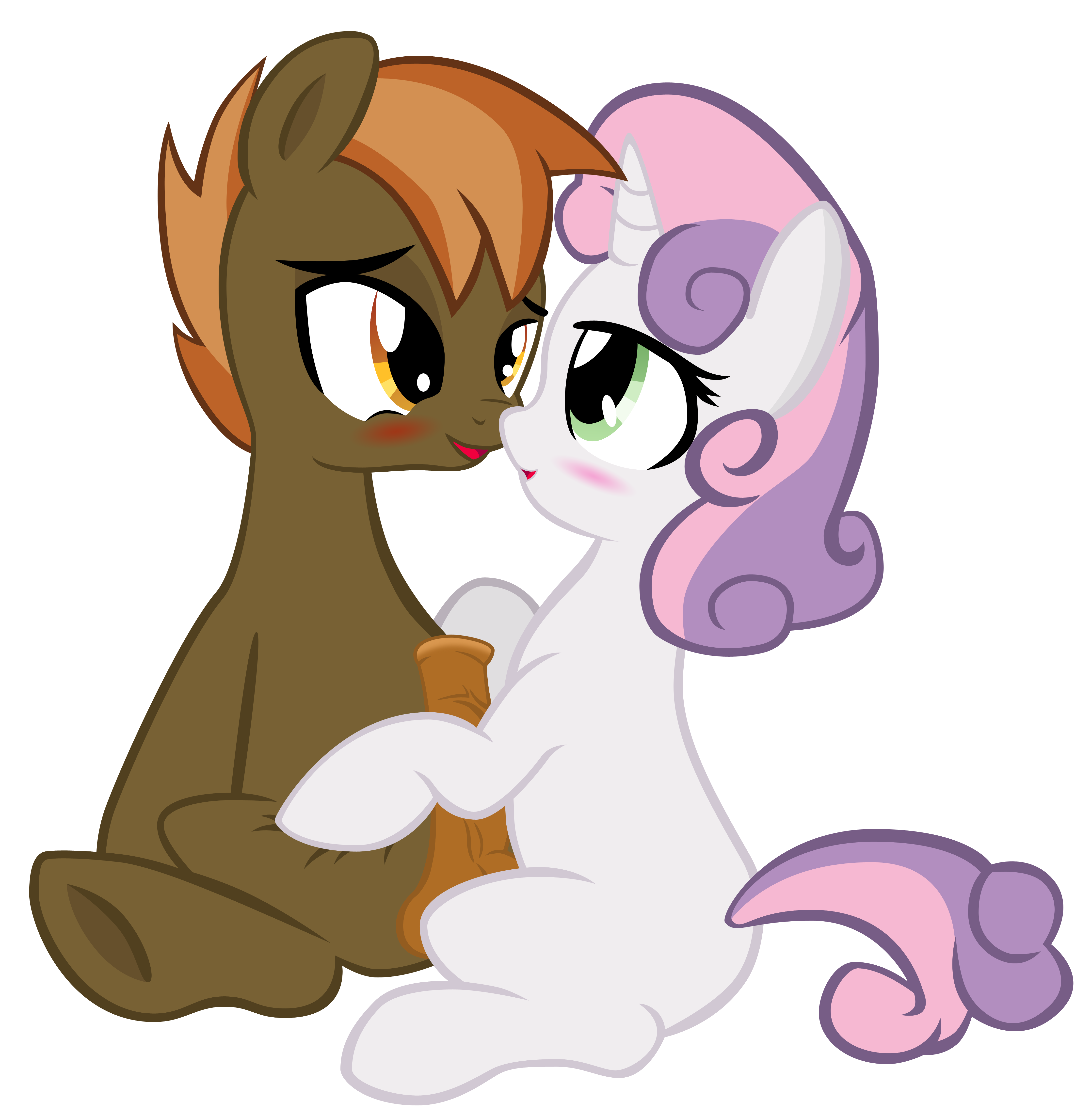 Rule34 – If it exists, there is porn of it / anibaruthecat, button mash (mlp), sweetie belle (mlp) / 161059