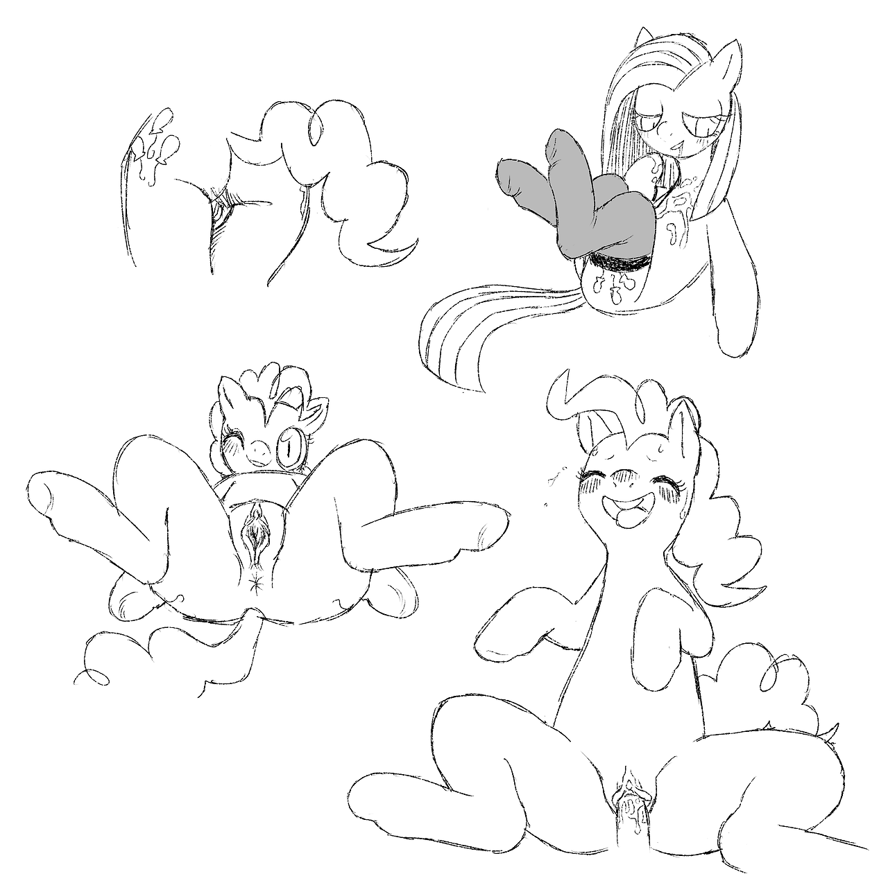 Rule34 – If it exists, there is porn of it / tinybeasts, pinkamena (mlp), pinkie pie (mlp) / 161073