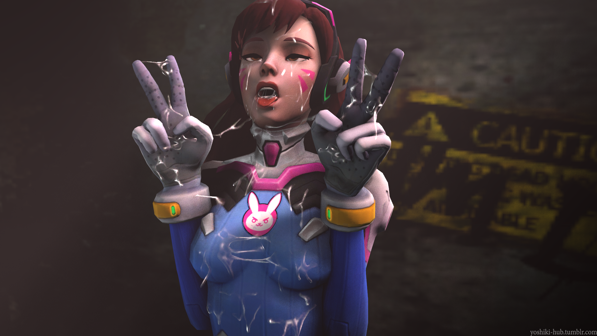 Rule34 – If it exists, there is porn of it / hiroshi-yoshiki, d.va / 161093