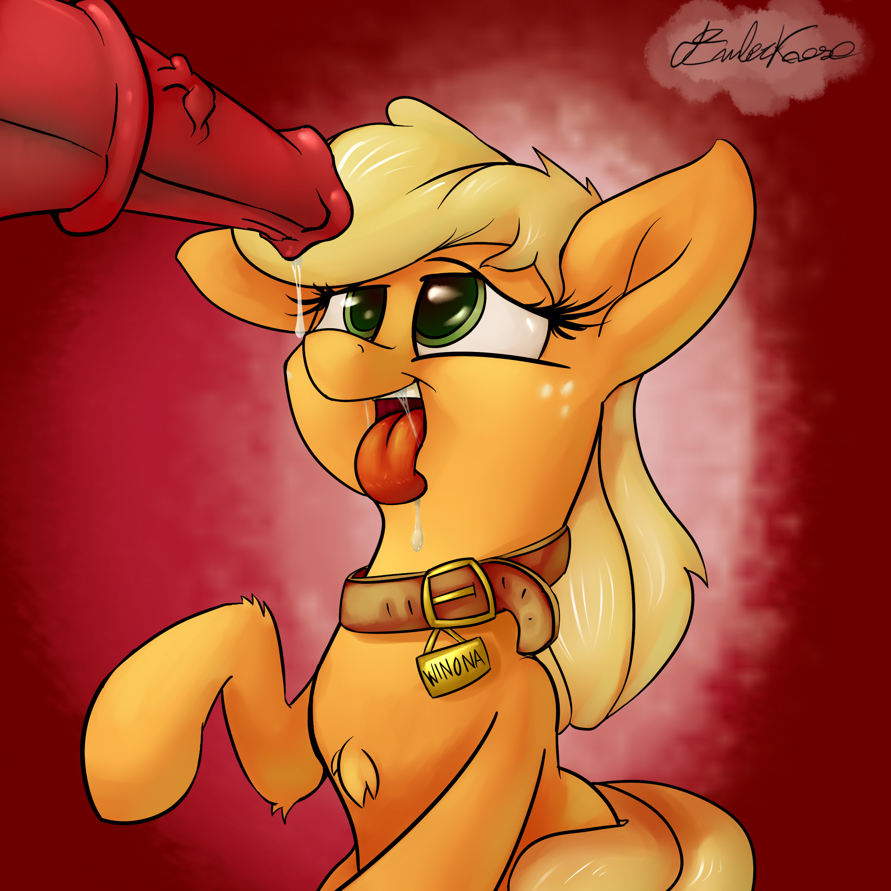 Rule34 – If it exists, there is porn of it / emberkaese, applejack (mlp), big macintosh (mlp) / 161369
