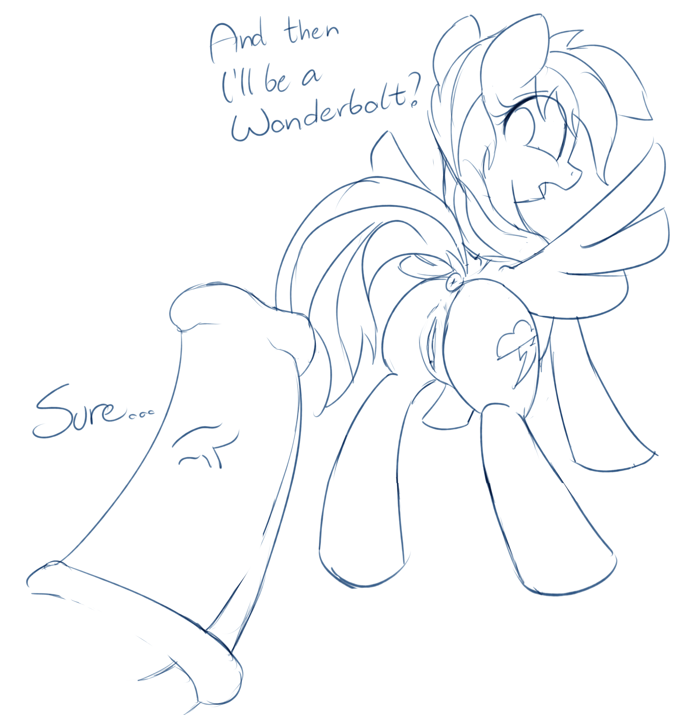 Rule34 – If it exists, there is porn of it / emberkaese, rainbow dash (mlp), soarin (mlp), wonderbolts (mlp) / 161404