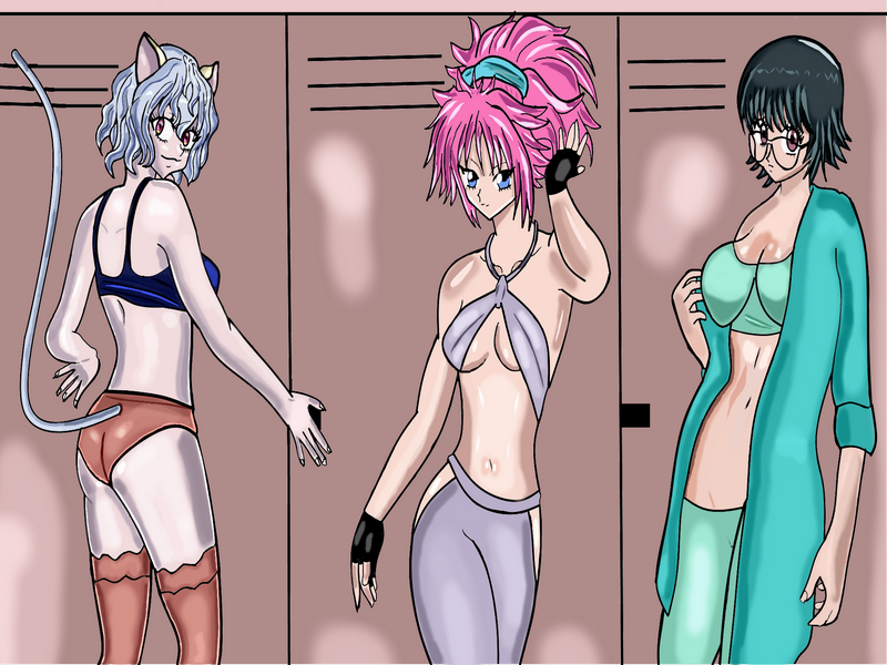 Rule34 – If it exists, there is porn of it / machi (hxh), neferpitou, shizuku murasaki / 161418