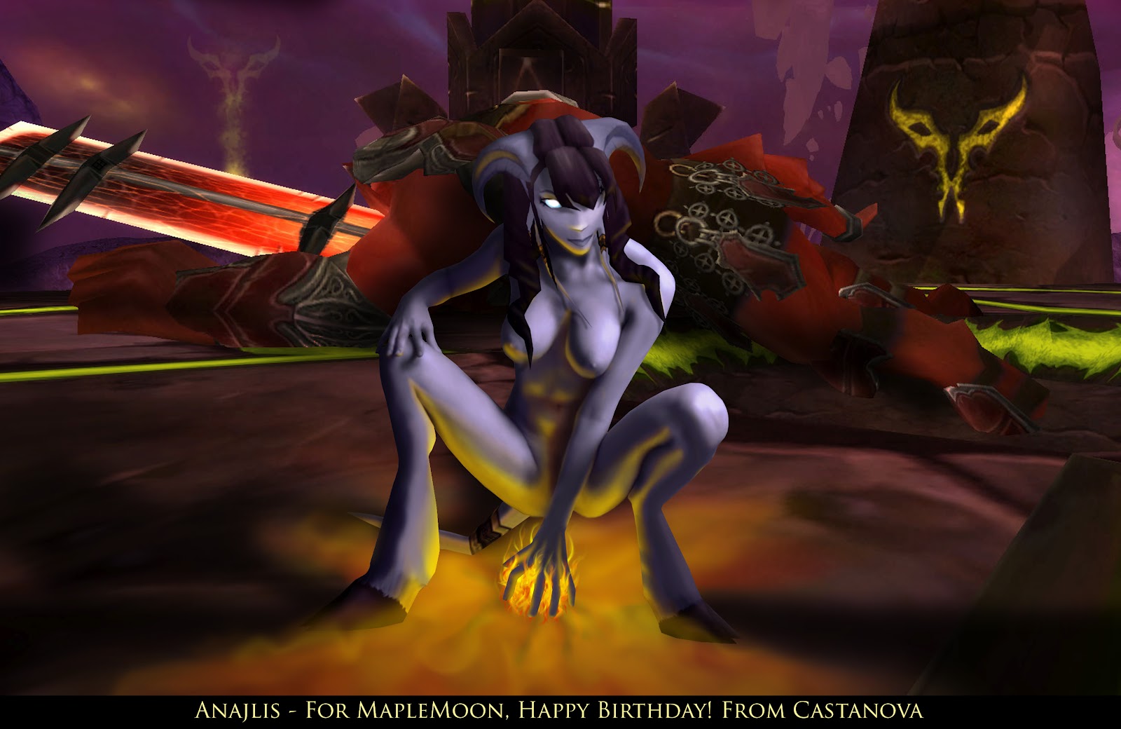 Rule34 – If it exists, there is porn of it / castanova, anjalis, draenei, eredar, original character, socrethar / 161693