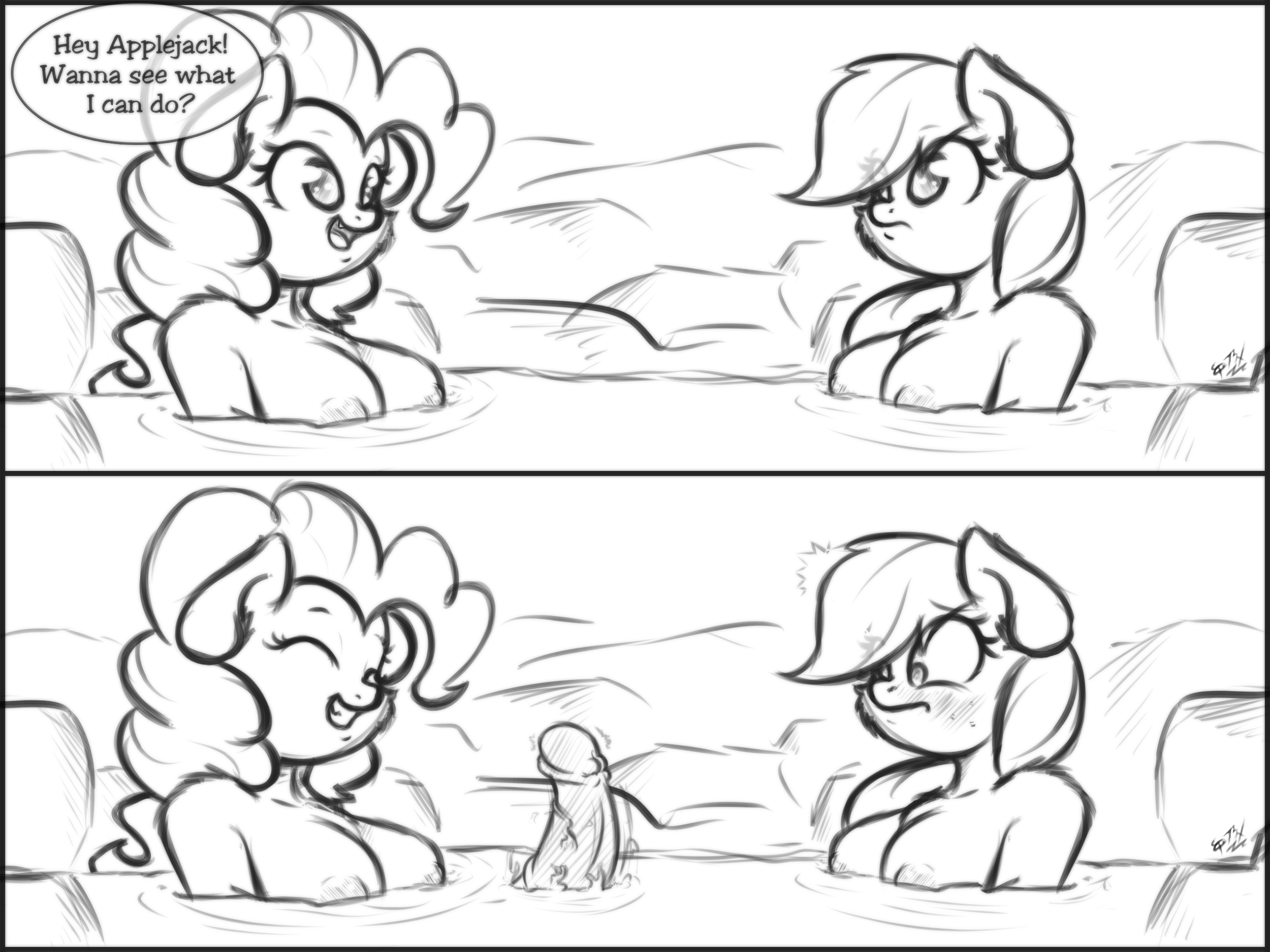 Rule34 – If it exists, there is porn of it / ep777, applejack (mlp), pinkie pie (mlp) / 161793