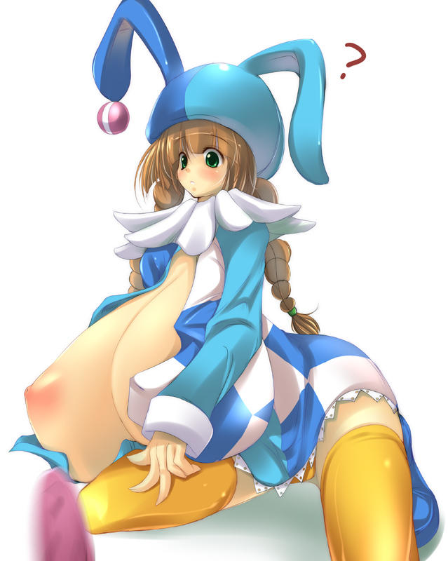 artist request, character request, copyright request, tagme, 1girl, female focus, nipples, solo