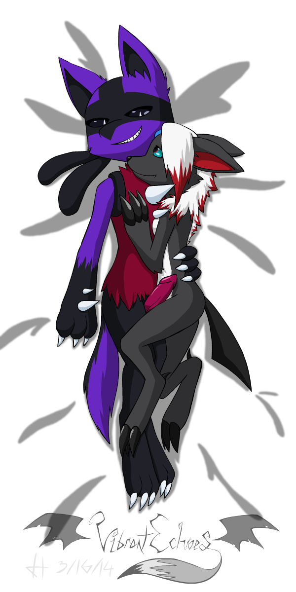 Rule34 – If it exists, there is porn of it / vibrantechoes, absol, lucario, zoroark / 161917