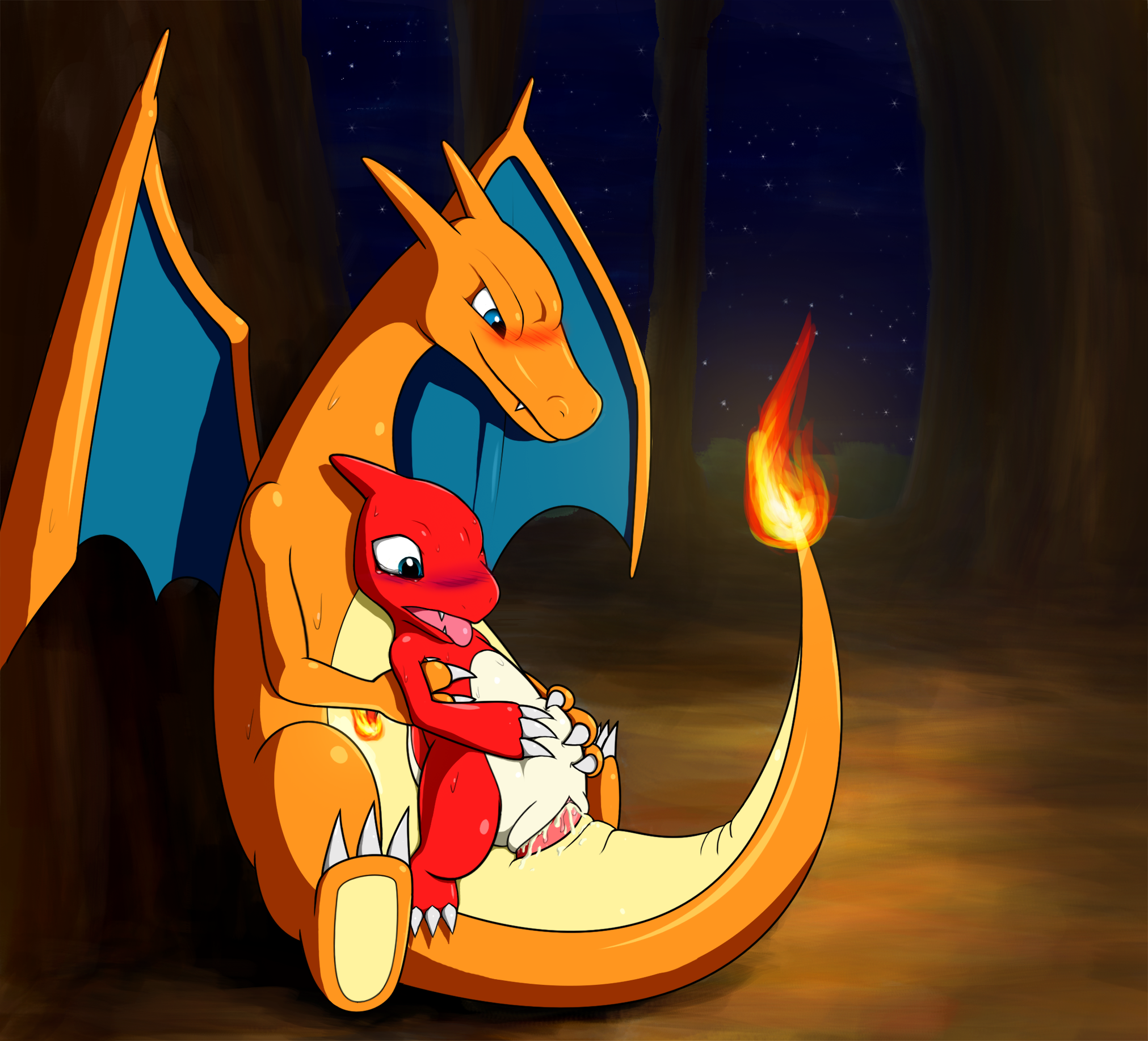 Rule34 – If it exists, there is porn of it / dancingchar, charizard, charmeleon / 162010