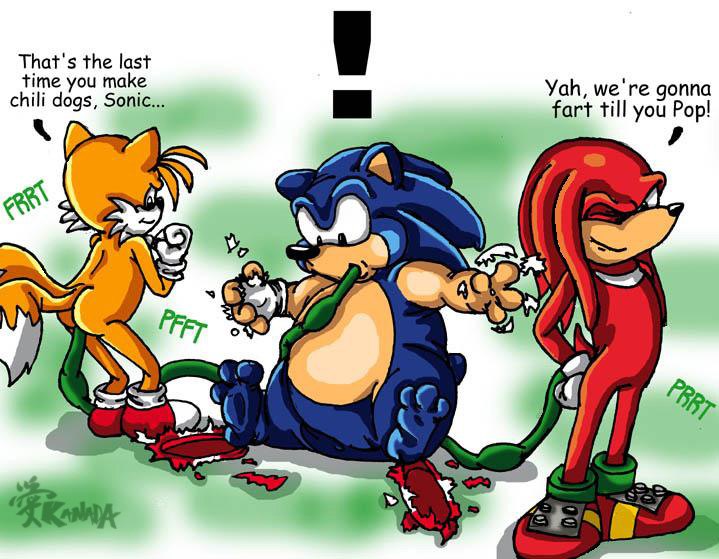 Rule34 – If it exists, there is porn of it / kanada, knuckles the echidna, sonic the hedgehog, tails, team sonic / 162096