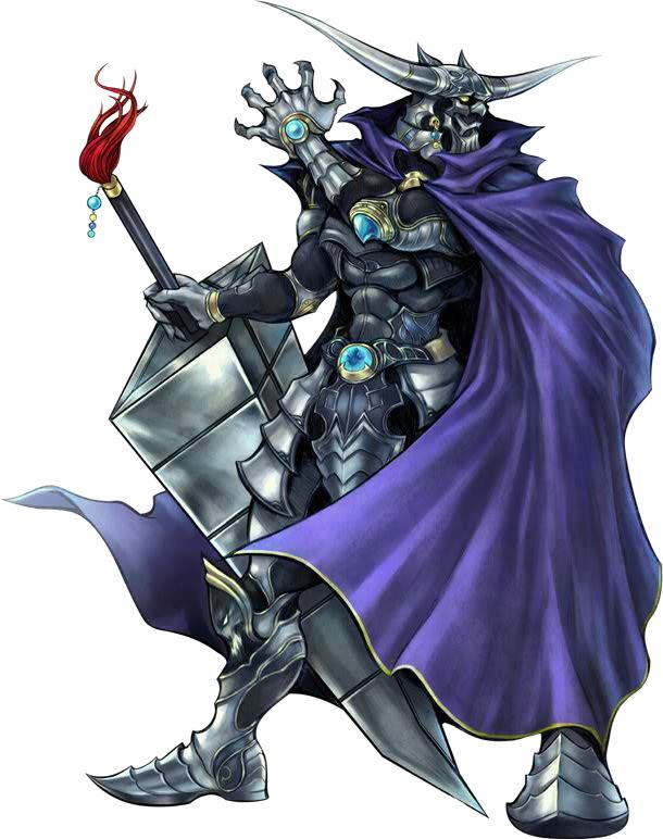 nomura tetsuya, garland (ff1), dissidia final fantasy, final fantasy, official art
