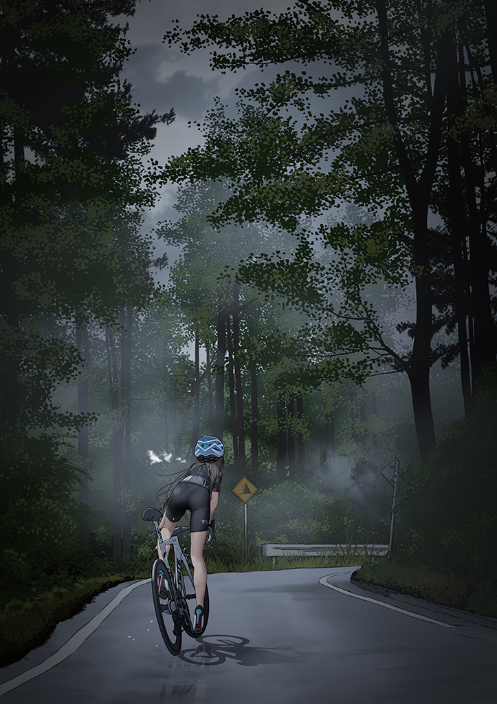 artist request, source request, tagme, 1girl, ass, bicycle, bike shorts, helmet