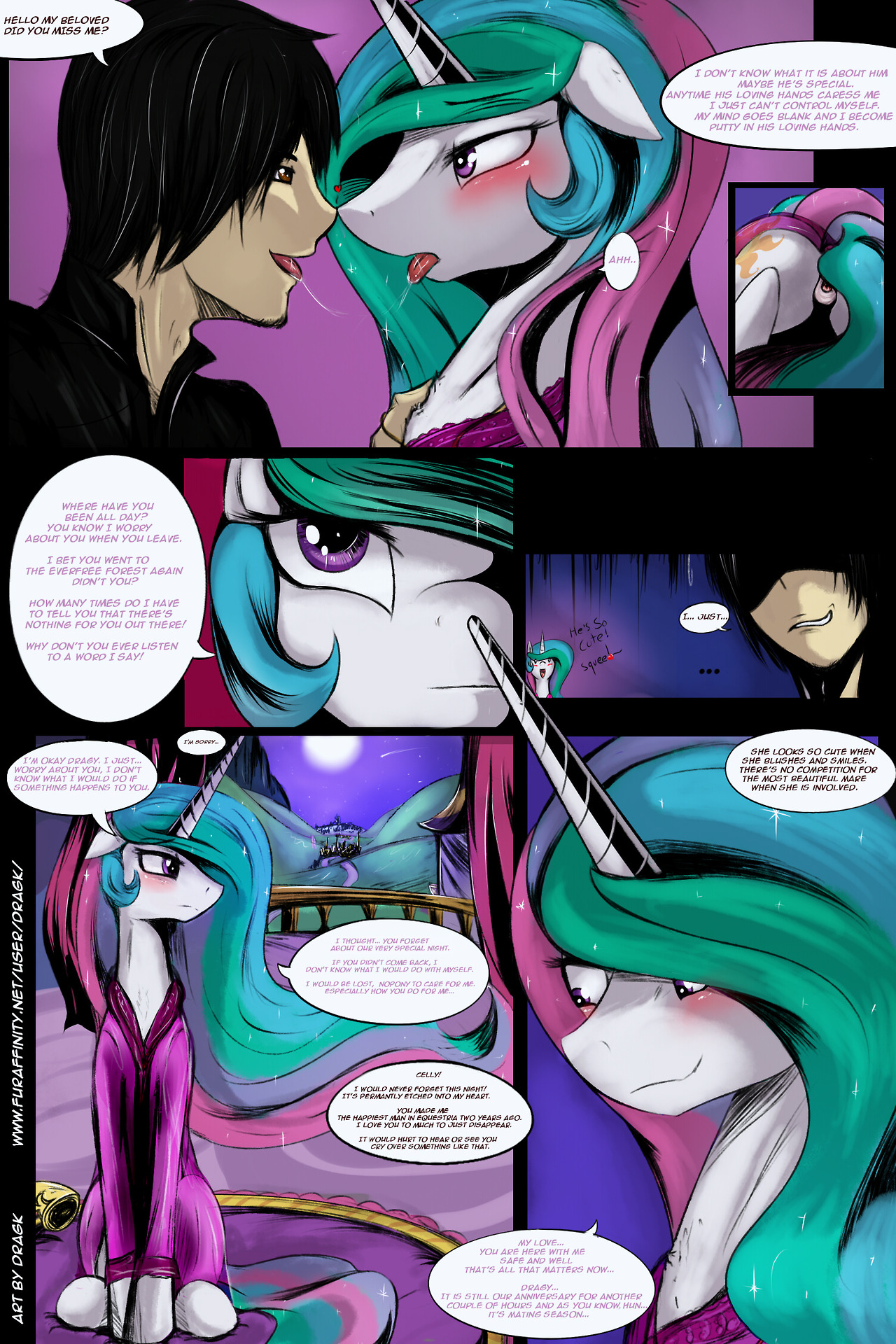 Rule34 – If it exists, there is porn of it / dragk, princess celestia (mlp) / 162448