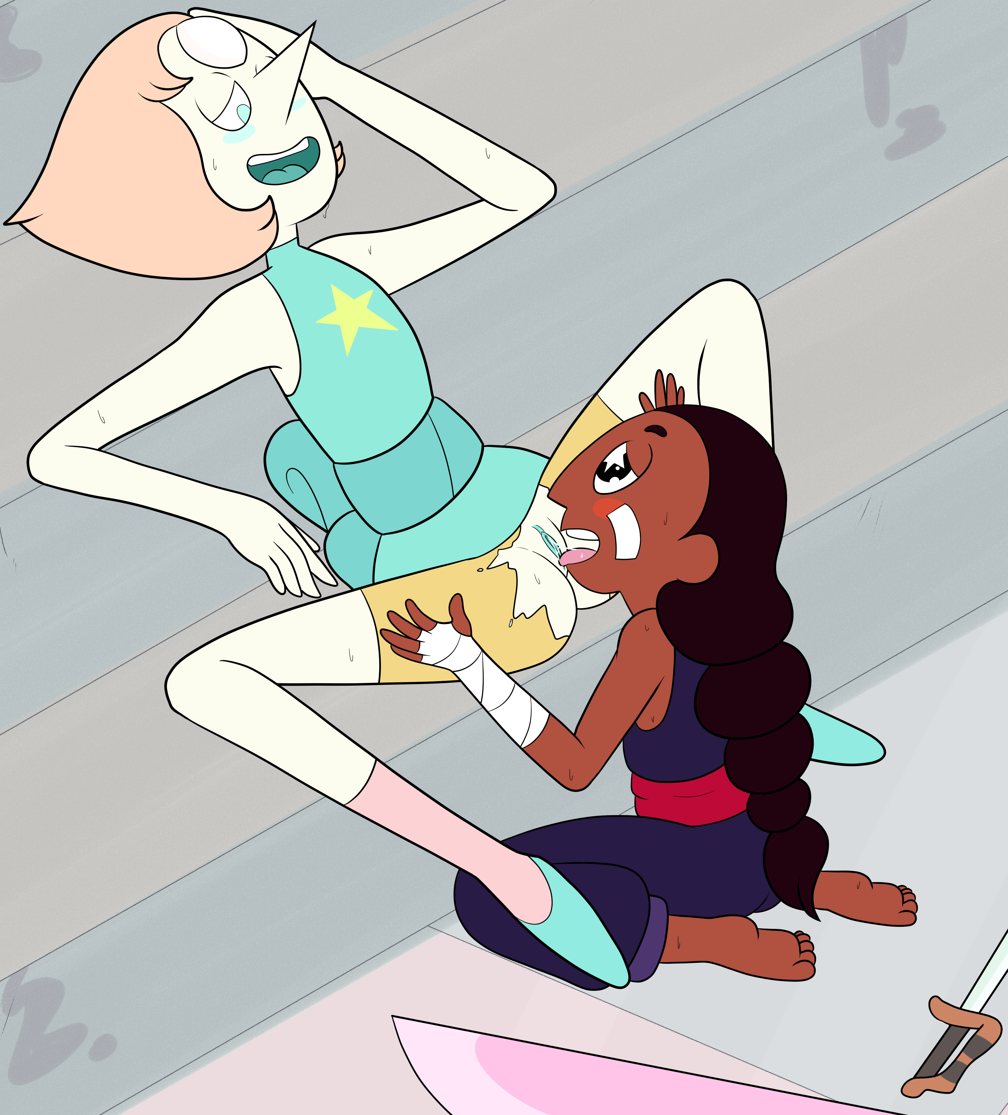 Rule34 – If it exists, there is porn of it / connie maheswaran, gem (species), pearl (steven universe) / 162715