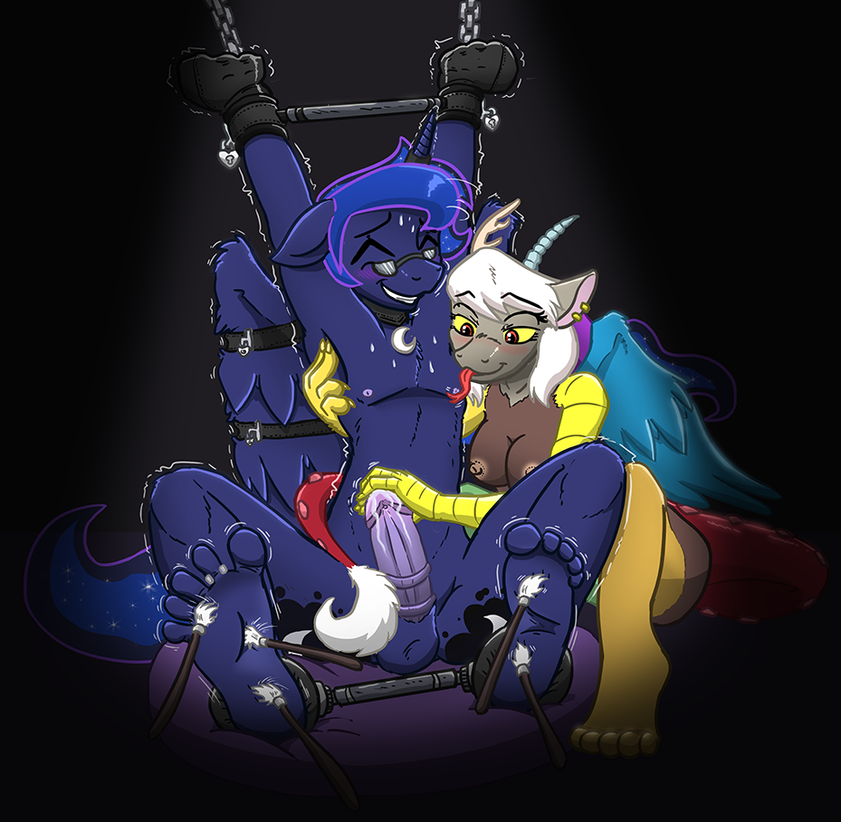 Rule34 – If it exists, there is porn of it / caroo, discord (mlp), princess luna (mlp) / 163062