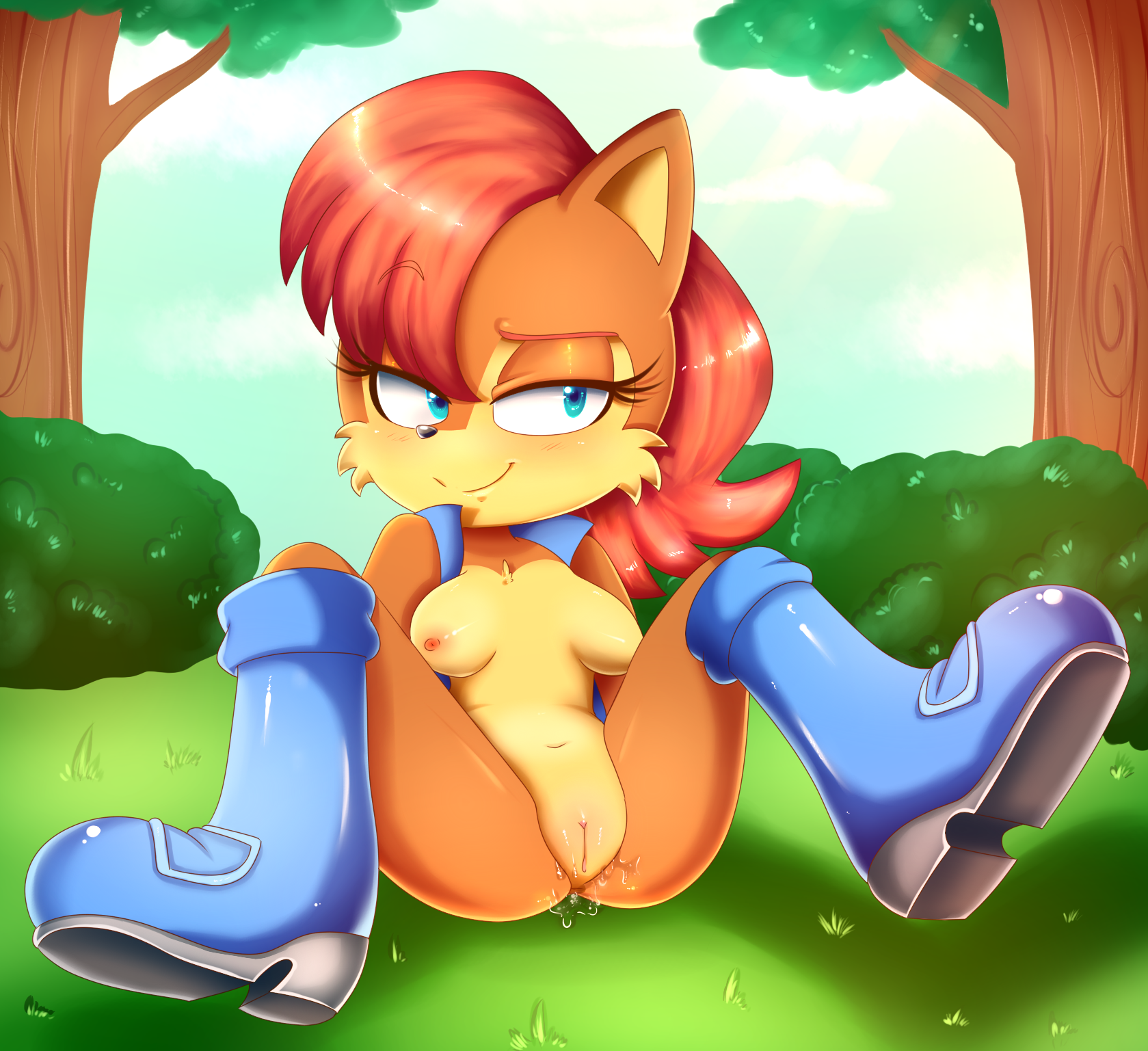 Rule34 – If it exists, there is porn of it / hearlesssoul, sally acorn / 163073