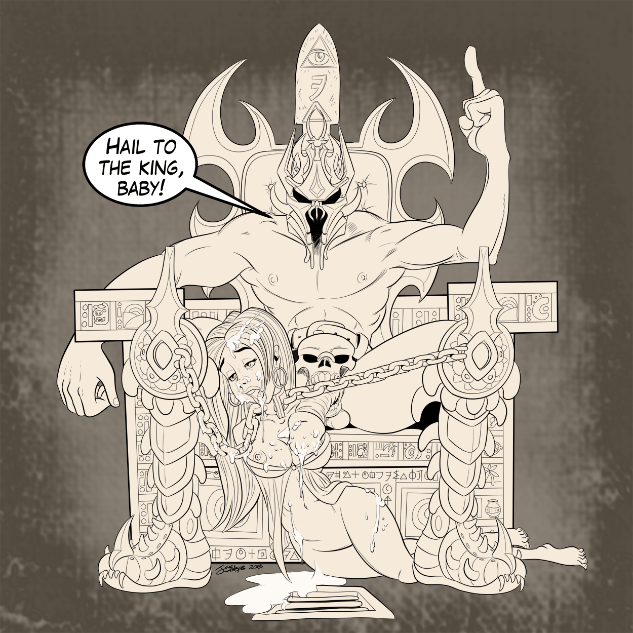 Rule34 – If it exists, there is porn of it / sinope, arthas menethil, jaina proudmoore, lich king / 163266