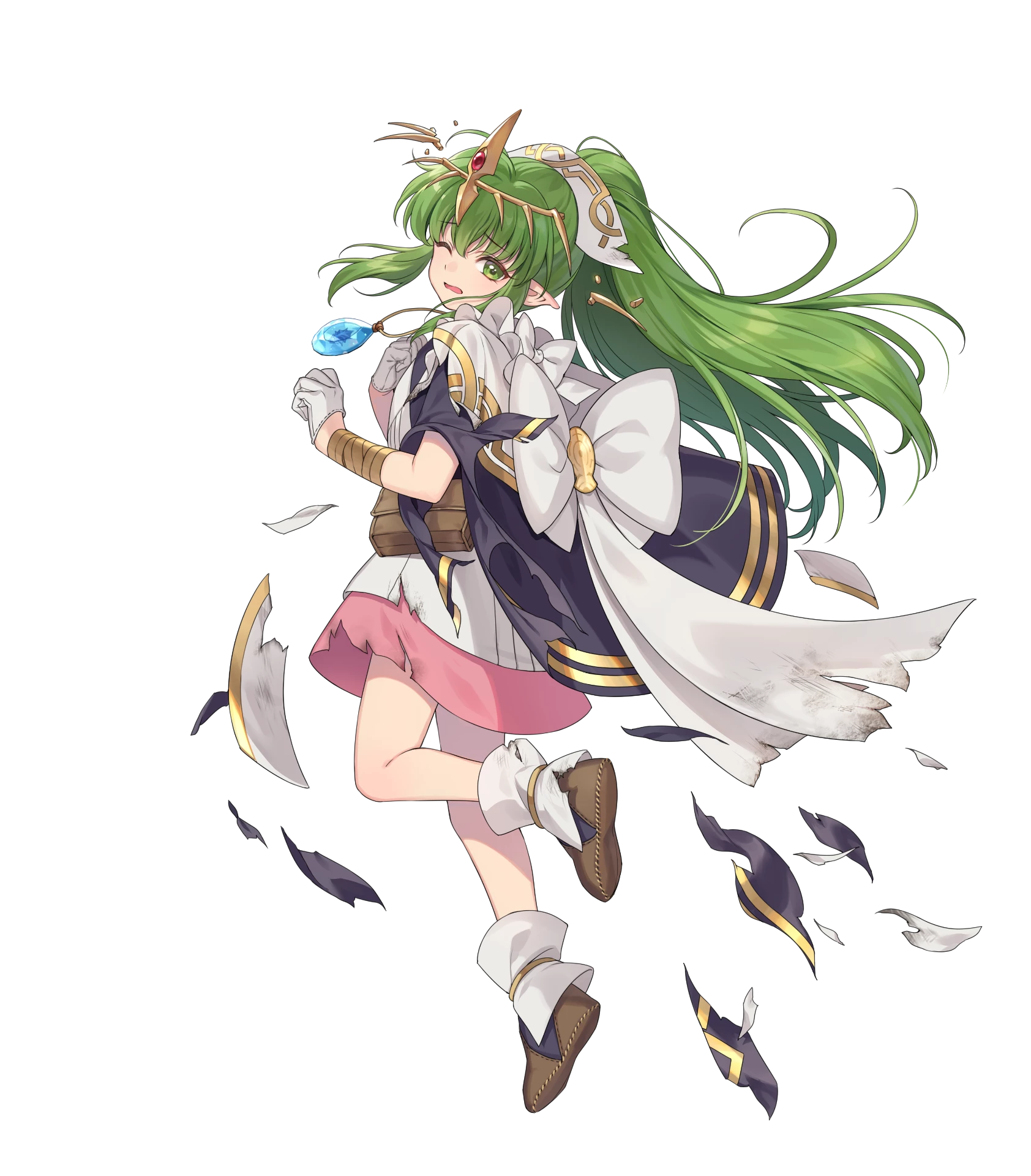 tiki (fire emblem), tiki (young) (fire emblem), tiki (young) (legendary dragon) (fire emblem), tiki (young) (legendary dragon) (resplendent) (fire emblem), fire emblem, fire emblem: mystery of the emblem, fire emblem heroes, nintendo, highres, non-web source, 1girl, solo