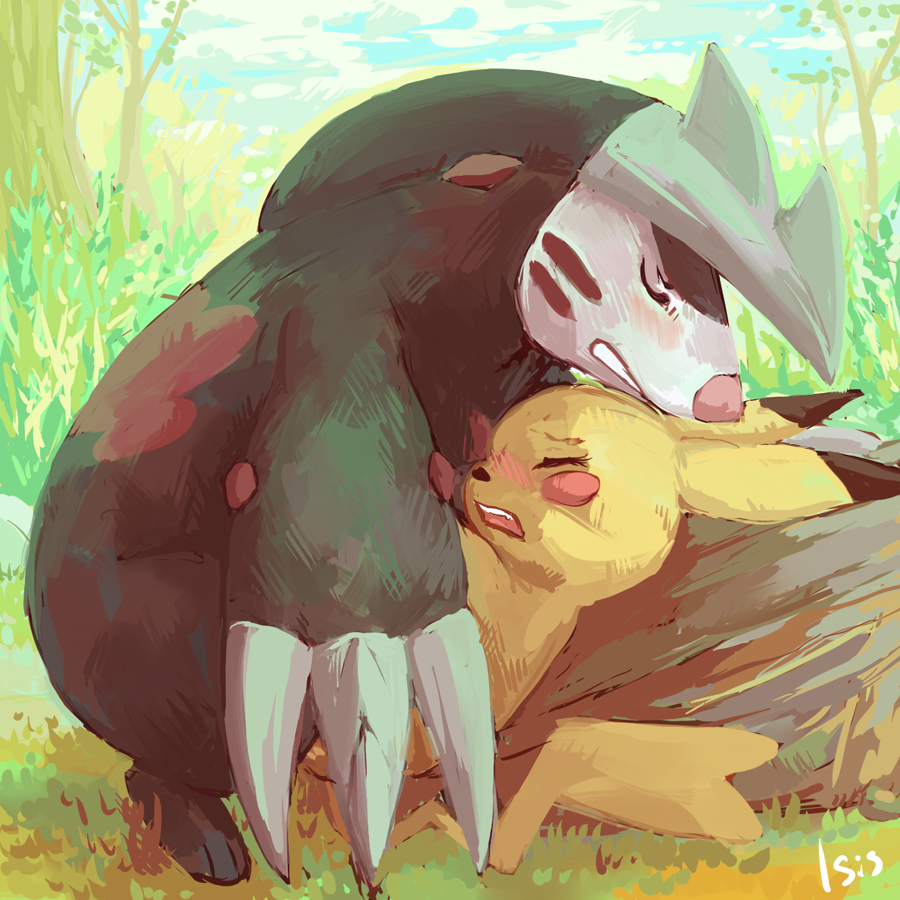 Rule34 – If it exists, there is porn of it / excadrill, pikachu / 163378