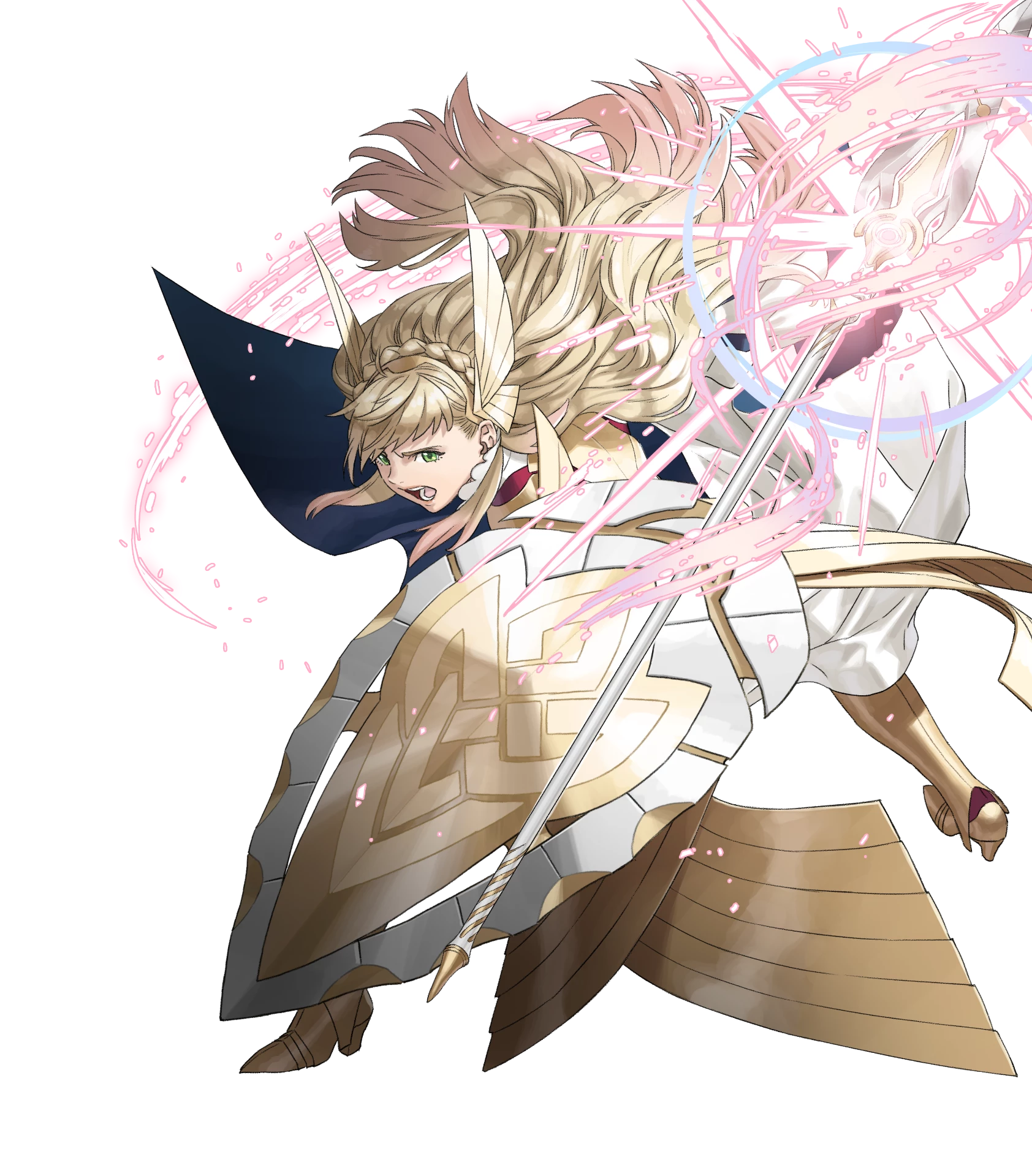 sharena (fire emblem), fire emblem, fire emblem heroes, nintendo, highres, non-web source, official art, 1girl, official alternate costume, solo