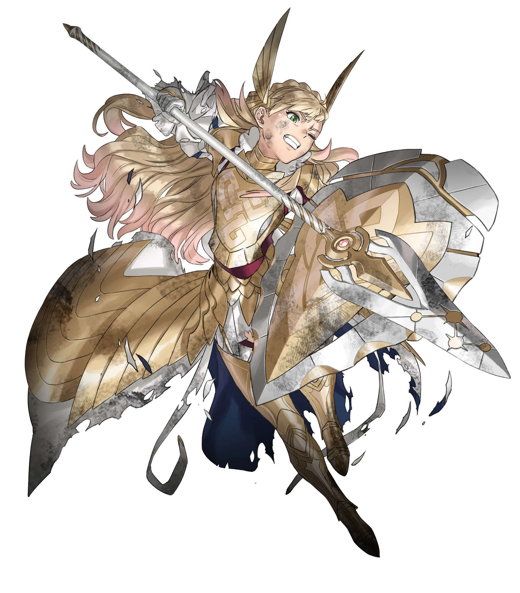 sharena (fire emblem), fire emblem, fire emblem heroes, nintendo, highres, non-web source, official art, 1girl, official alternate costume, solo