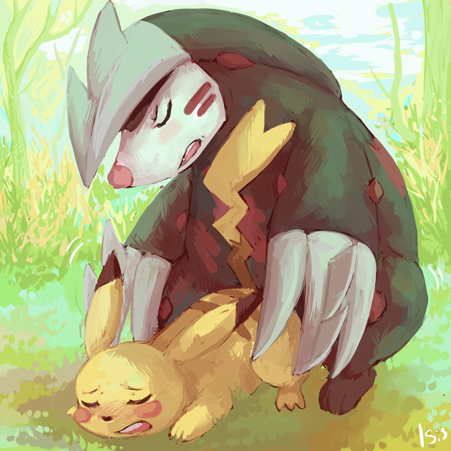 Rule34 – If it exists, there is porn of it / excadrill, pikachu / 163384