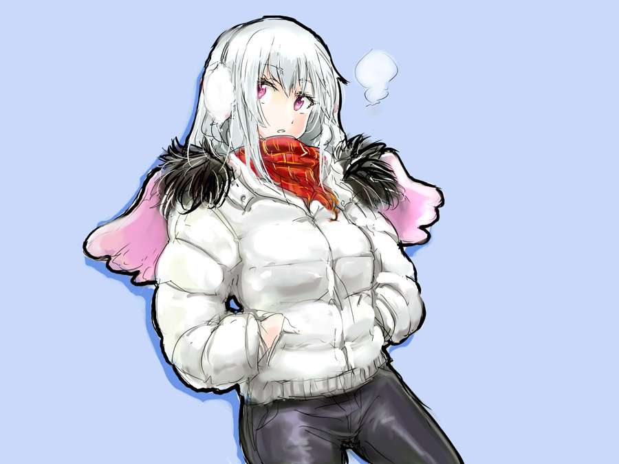 osakana (denpa yun'yun), suigintou, rozen maiden, tagme, coat