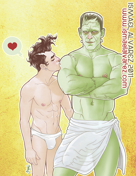 Rule34 – If it exists, there is porn of it / ismael alvarez, frankenstein / 163664