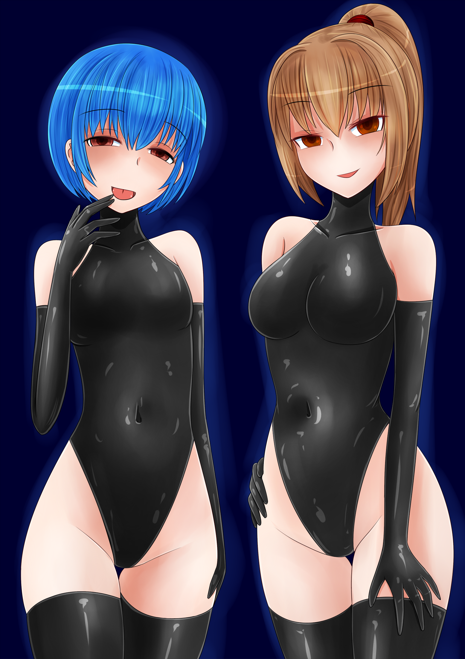 nezumi (nezuminosippo), highres, tagme, bodysuit, leotard