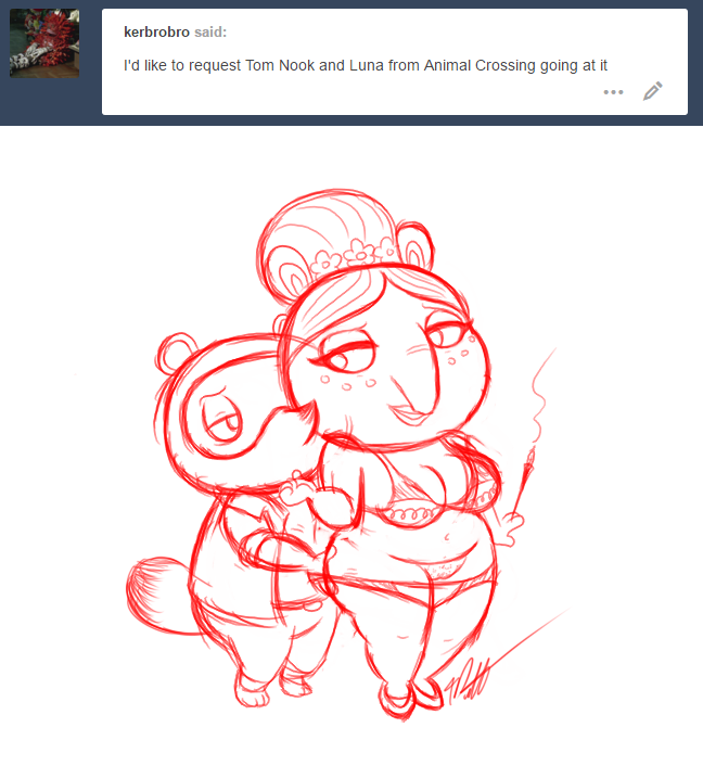 Rule34 – If it exists, there is porn of it / timoteihiv, luna (animal crossing), tom nook / 164185