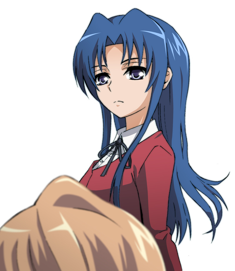 taguchi kenji (omaep), aisaka taiga, kawashima ami, toradora!, bad id, bad pixiv id, 00s, blue eyes, blue hair, long hair, school uniform