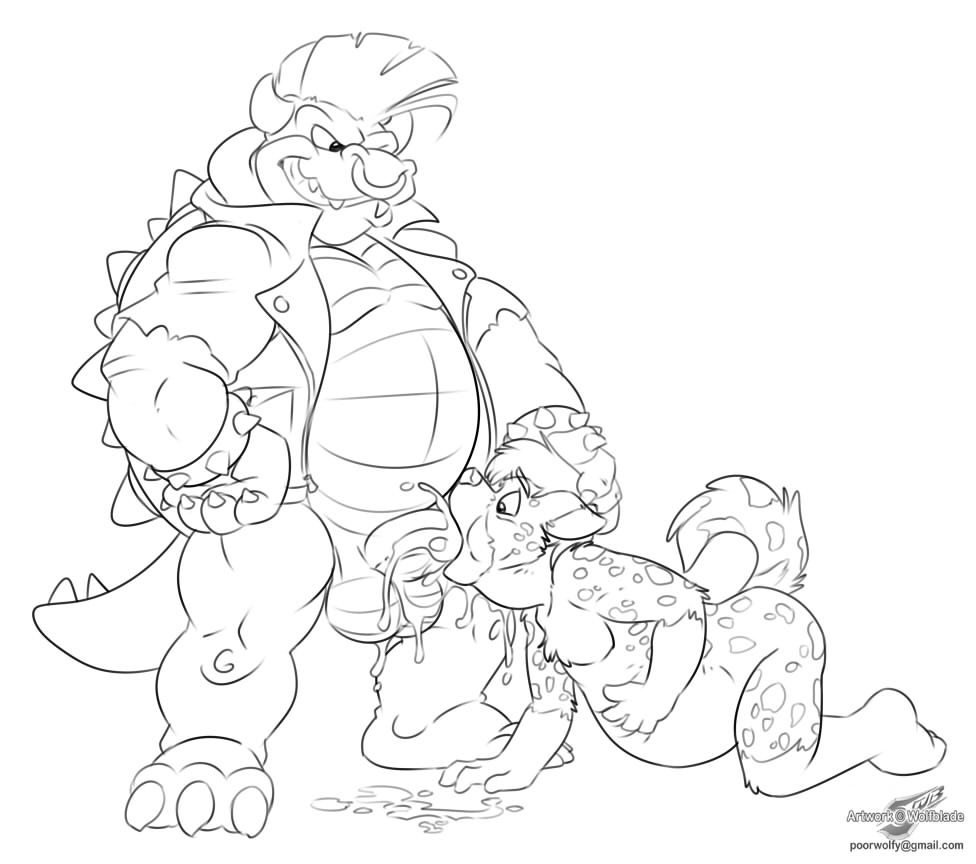 Rule34 – If it exists, there is porn of it / wolfblade, king koopa / 164272